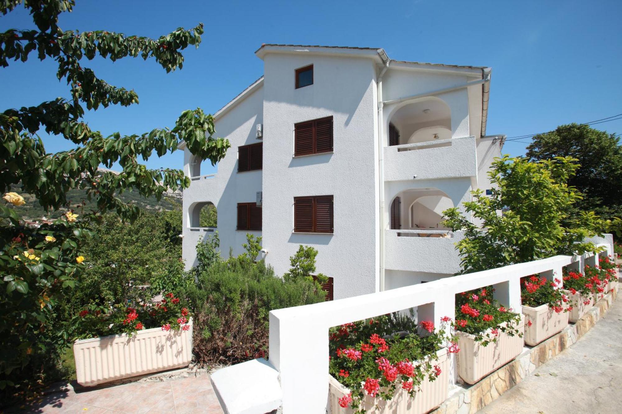 Apartments Juranic Baška Buitenkant foto